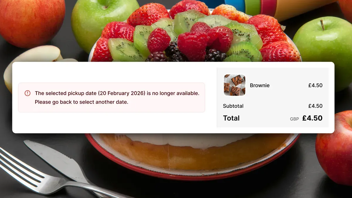 New: Checkout Order Validation