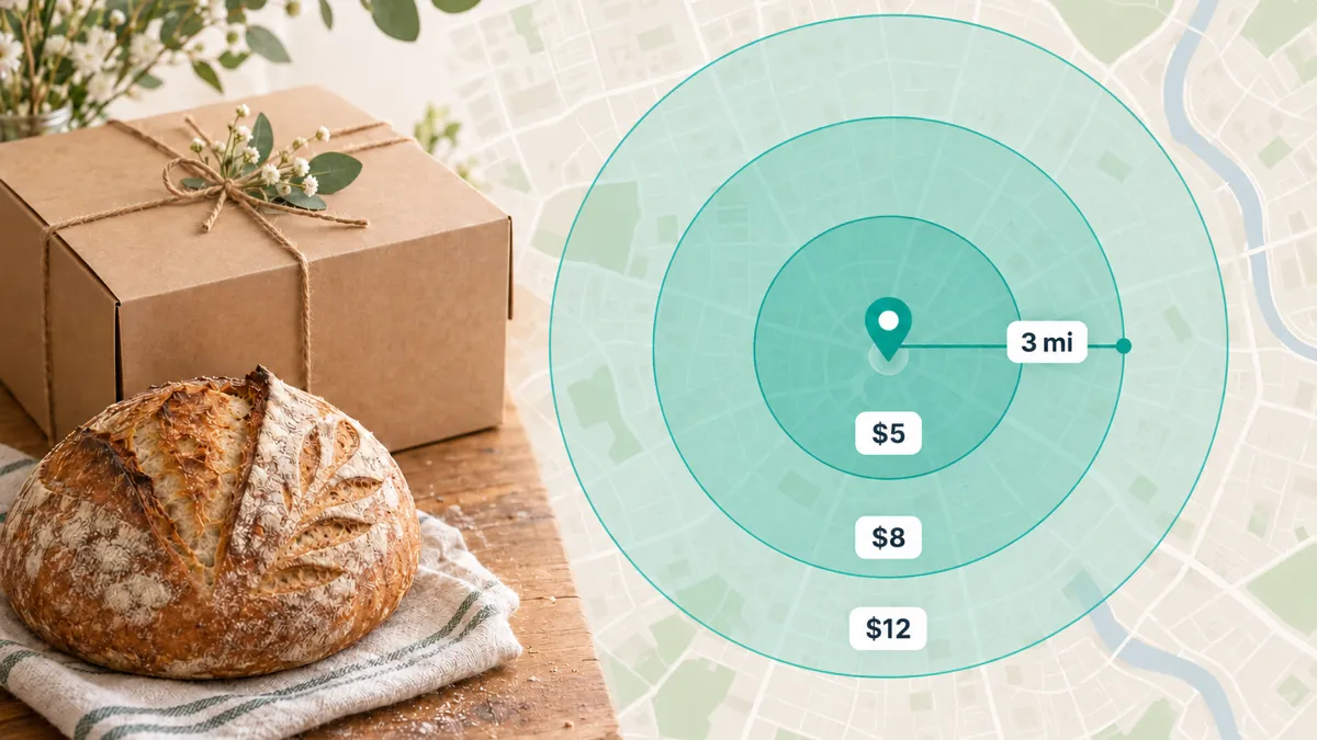 Keep your Shopify delivery radius and get far more control over local delivery