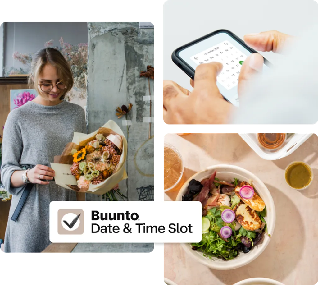 Buunto date picker interface